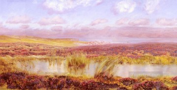 landscape - A View Of Whitby From The Moors landscape Brett John